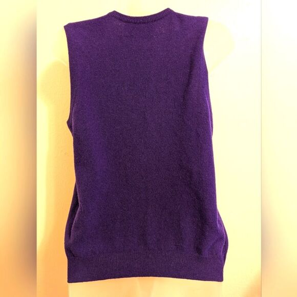 VTG Saks 5th Avenue Cashmere Preppy Academia Eclectic Grandpa Cozycore Scotland - Picture 5 of 9